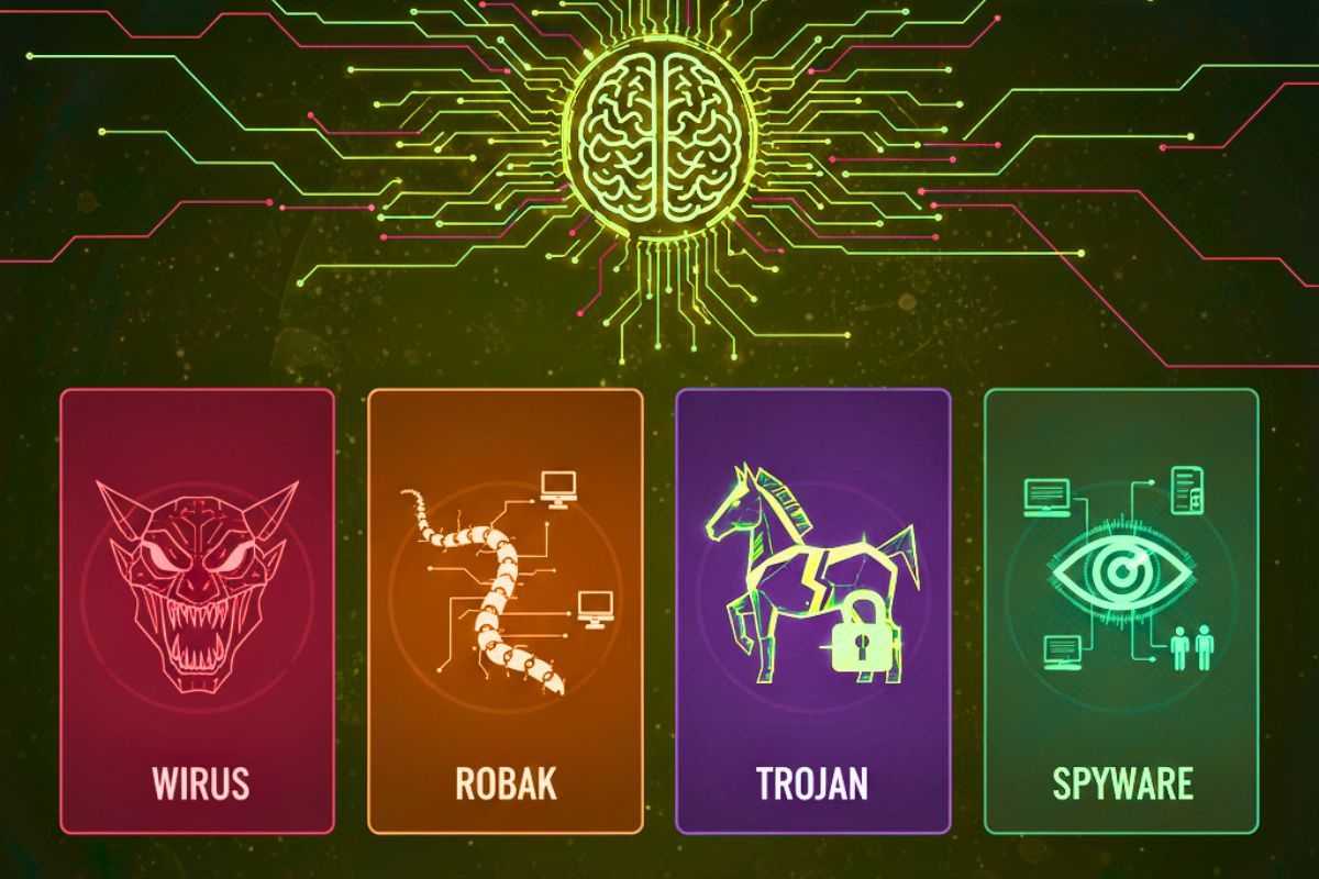 Wirus robak i trojan różnice – poradnik cyberzagrożenia pełny przegląd