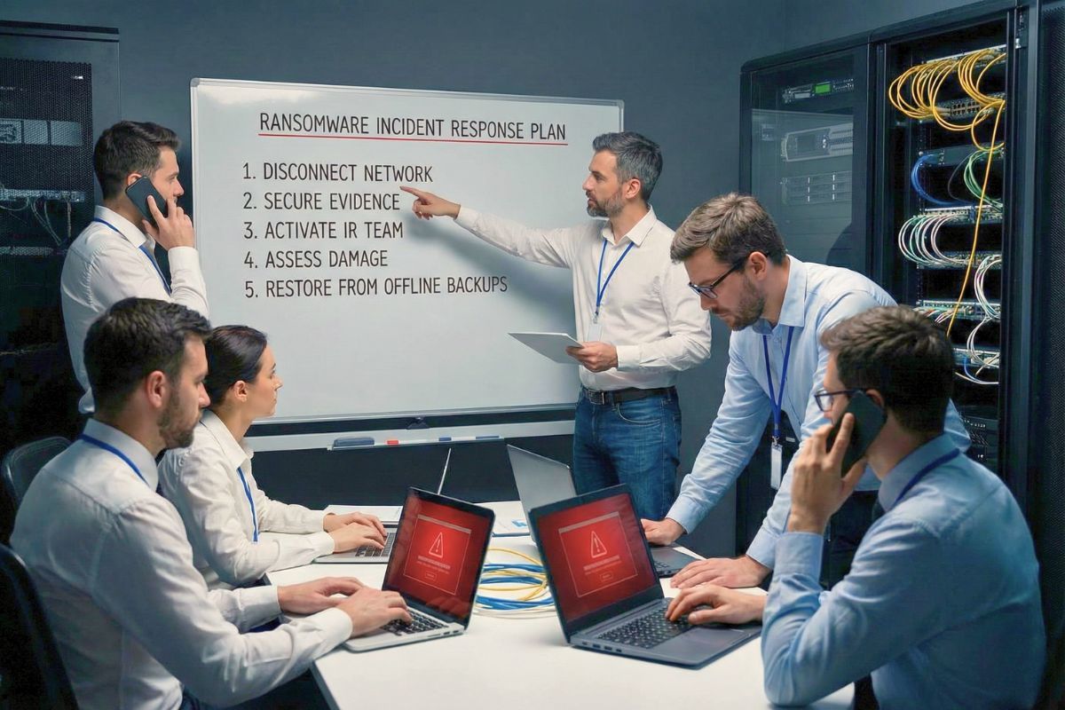 Odzyskiwanie danych po ataku ransomware w firmie krok po kroku