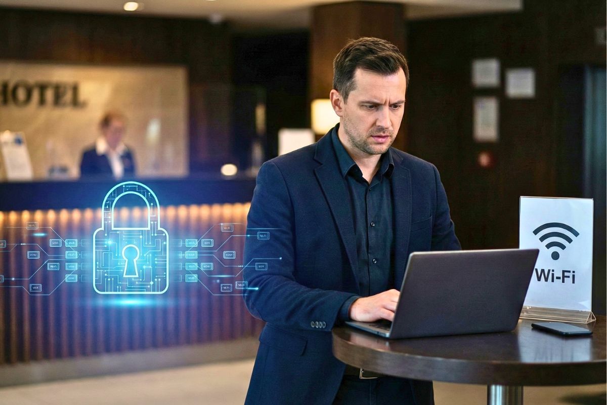 Korzystanie z publicznych sieci Wi-Fi w hotelach – skuteczna ochrona danych