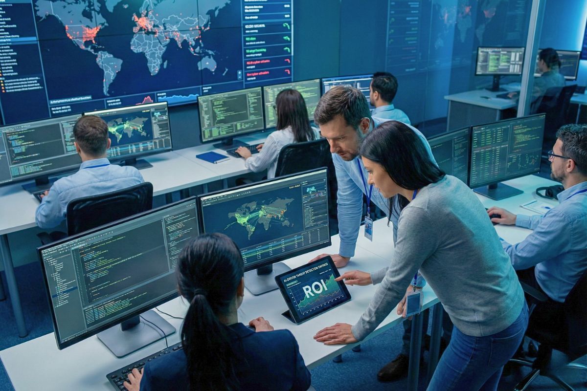 ROI wdrożenia AI w biznesie – schemat procesu i kluczowe etapy analizy