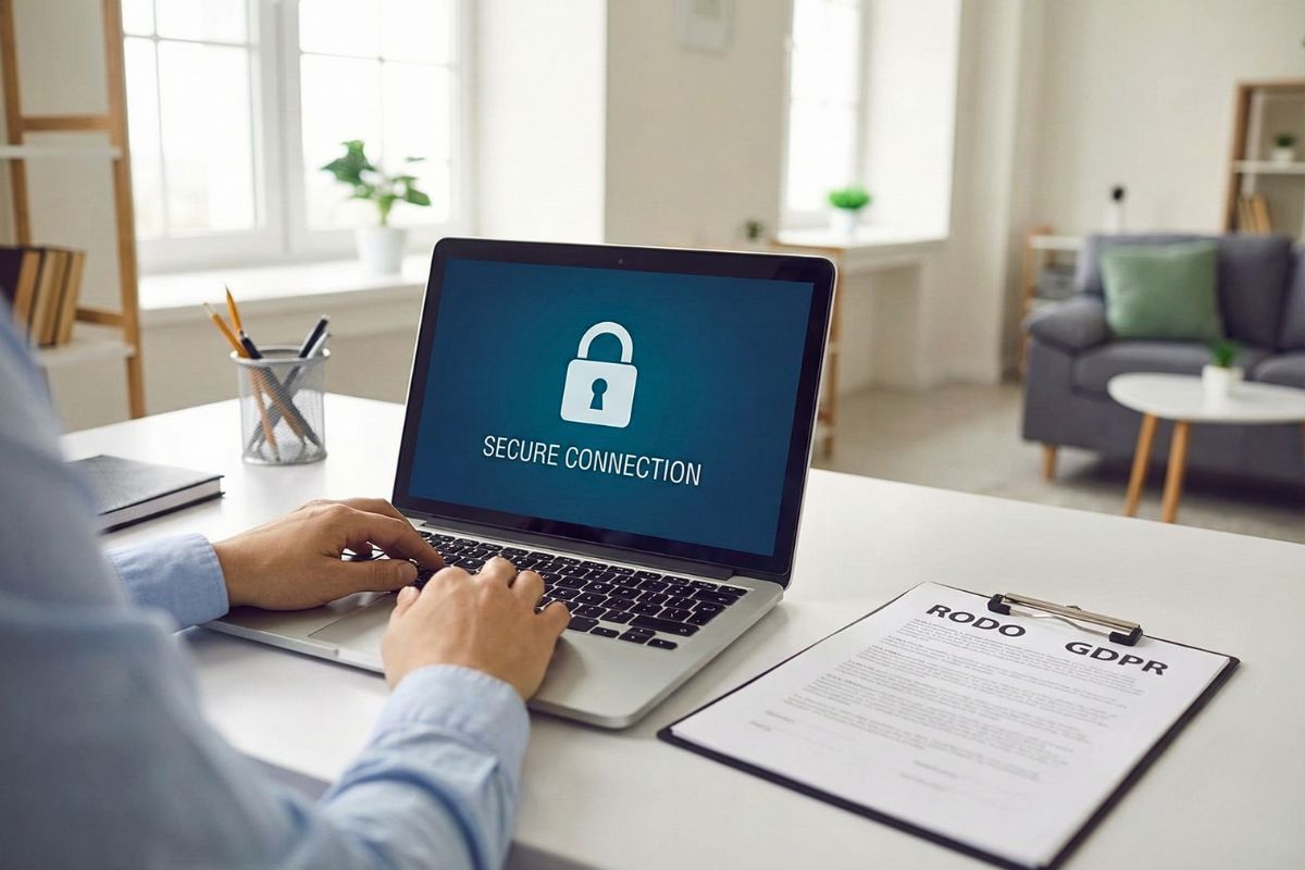 Praca zdalna a RODO – ochrona i bezpieczeństwo danych osobowych