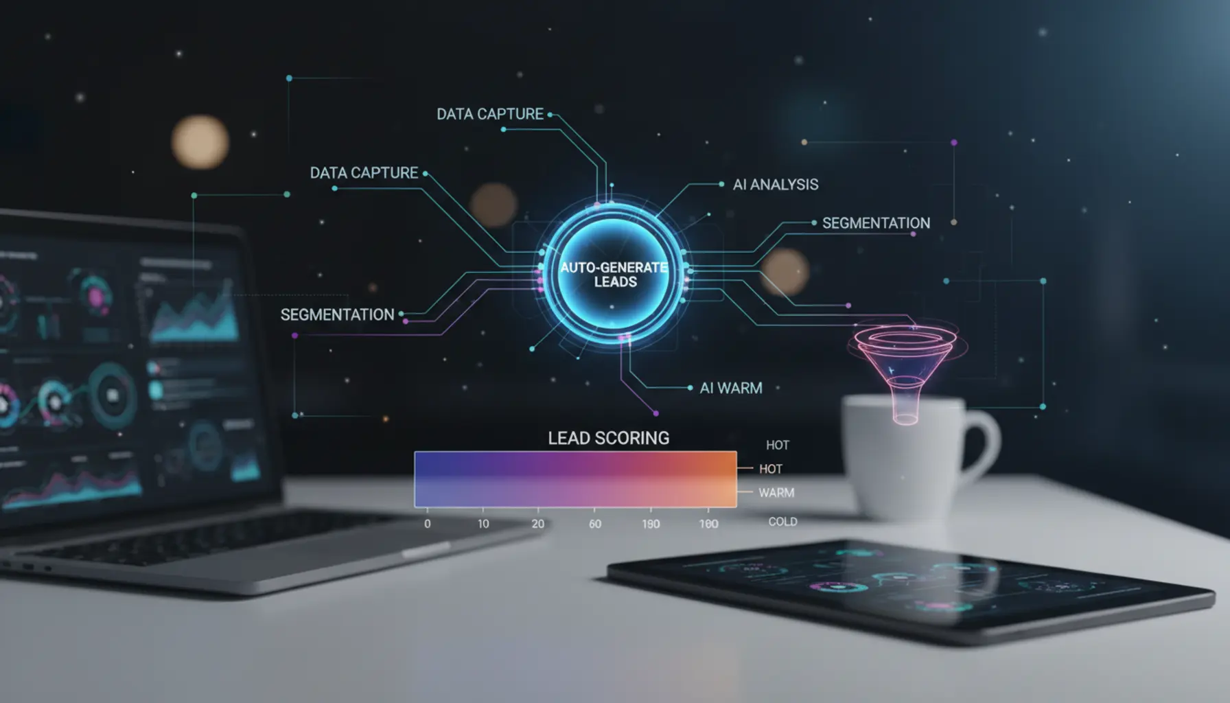 Lead scoring i generowanie leadów z AI: automatyzacja procesów sprzedażowych B2B